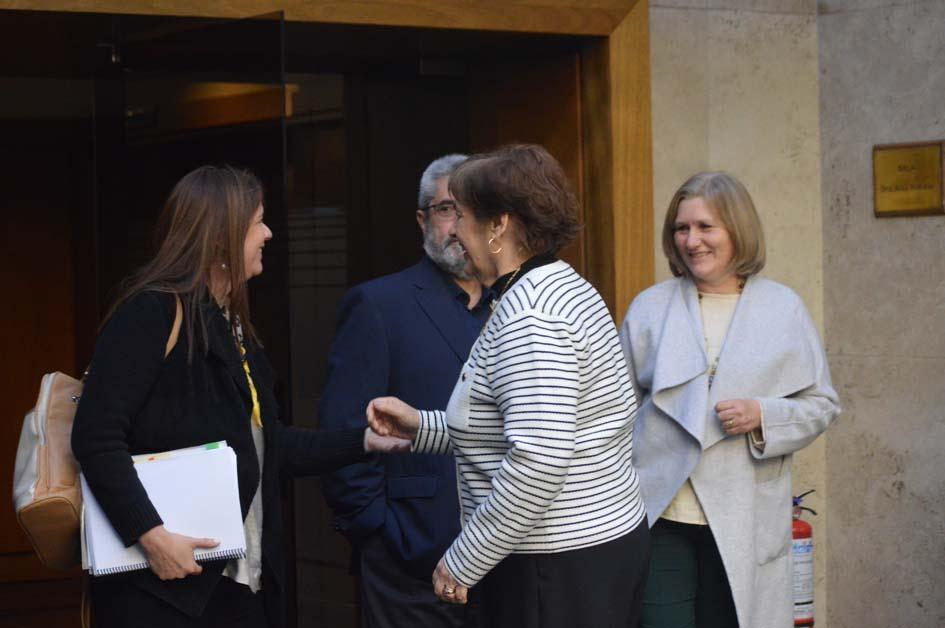 Gabriela Miraballes, José García Bolón, Milba Viera y Magela Manfredi Gabriela Miraballes, José García Bolón, Milba Viera y Magela Manfredi