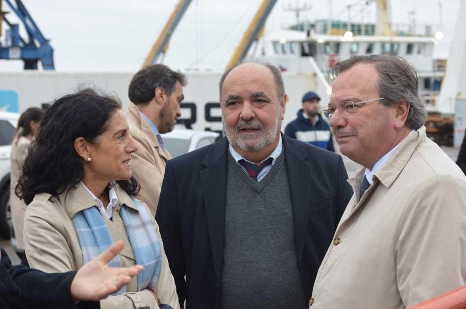Azucena Arbeleche, Jaime Borgiani y José L. Falero Azucena Arbeleche, Jaime Borgiani y José L. Falero