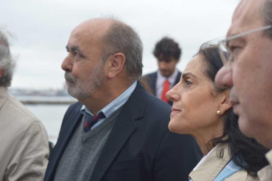 Jaime Borgiani, Azucena Arbeleche y José L. Falero Jaime Borgiani, Azucena Arbeleche y José L. Falero