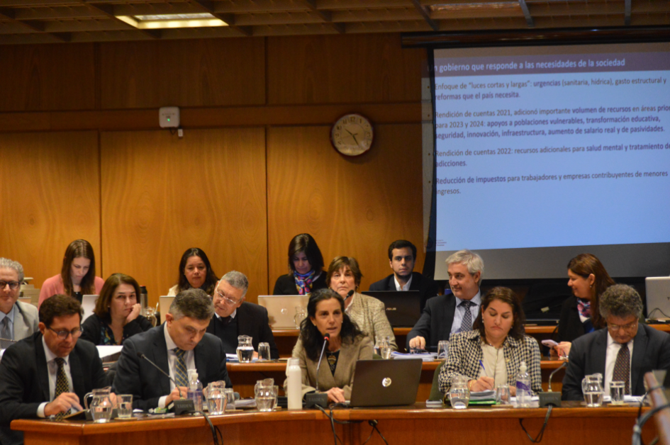 Autoridades del MEF Rendición de Cuentas