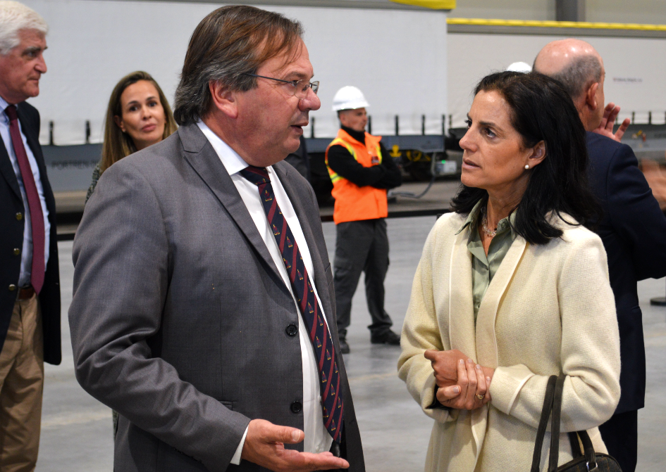 Ministro de Transporte y Obras Públicas José Luis Falero y ministra Azucena Arbeleche y Ministro de Transporte y Obras Públicas José Luis Falero y ministra Azucena Arbeleche y