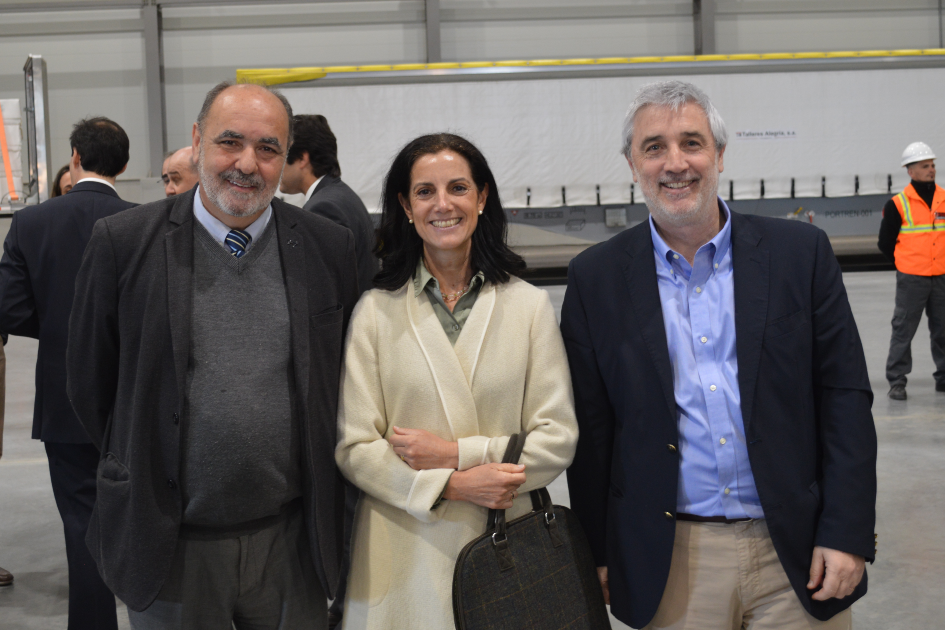 Jaime Borgiani, Azucena Arbeleche y Alejandro Irastorza Jaime Borgiani, Azucena Arbeleche y Alejandro Irastorza