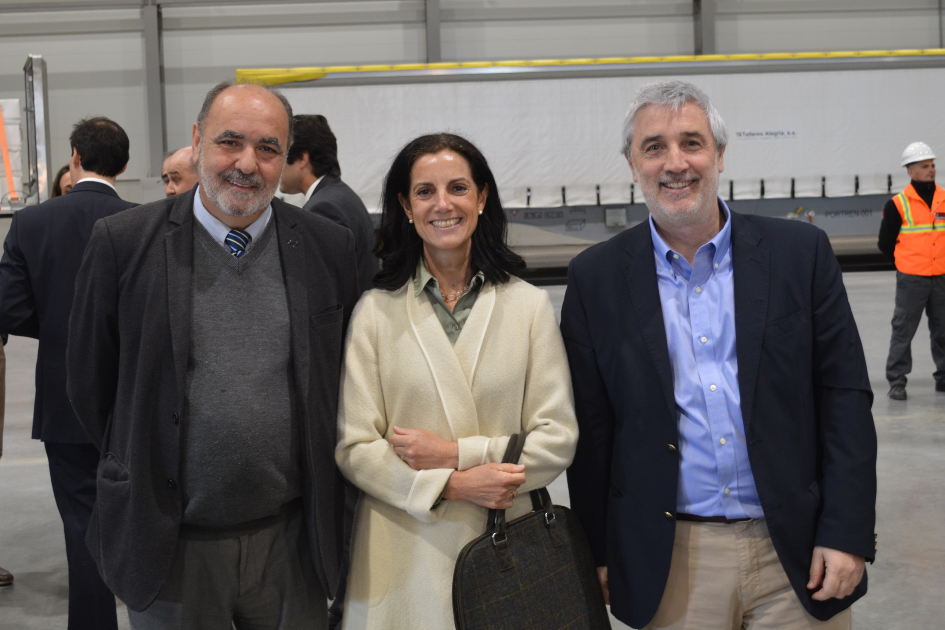 Jaime Borgiani, Azucena Arbeleche y Alejandro Irastorza