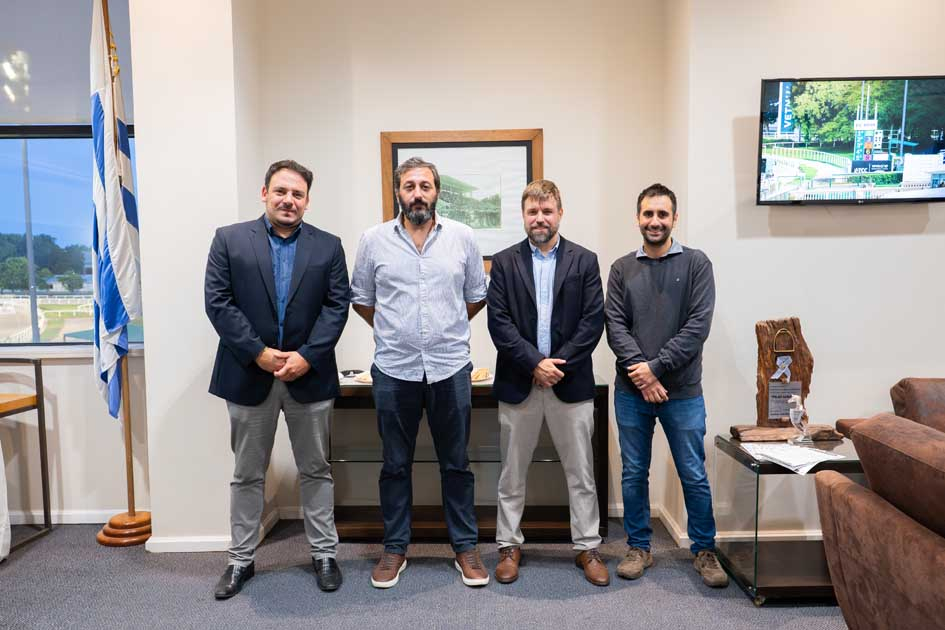 Daniel Cordones , Fernando Estévez, Braulio Zelko y Alejandro Pérez 