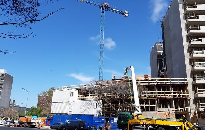 Edificio en construcción