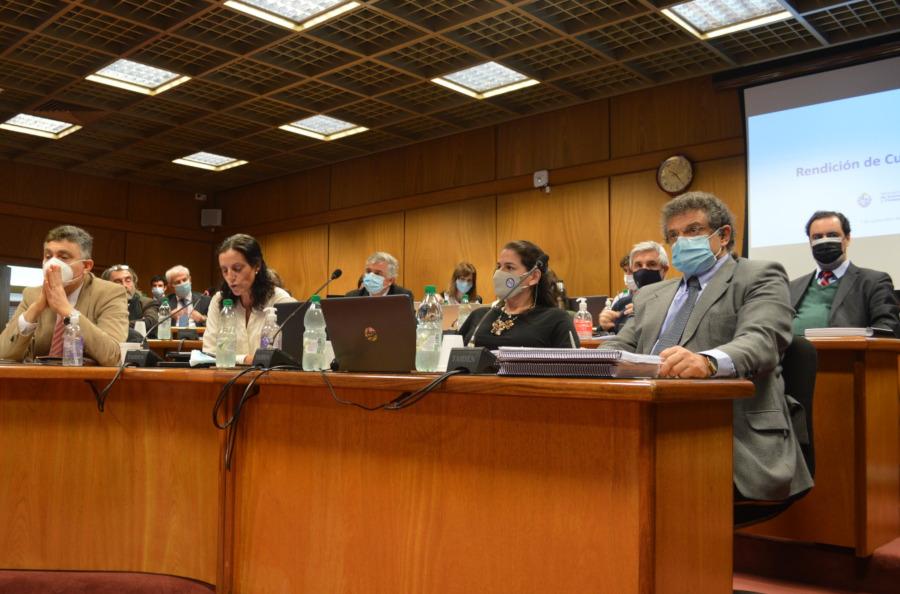 Equipo económico en Comisión de Hacienda Rendición de Cuentas