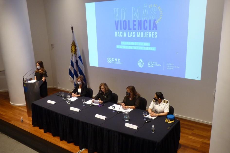 Mariela Solari, Mónica Bottero, Irene Morerira y Angelina Ferreira