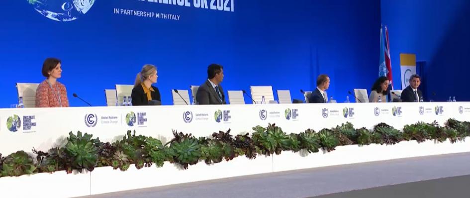 Foro Energía para el mundo más allá del carbono COP26