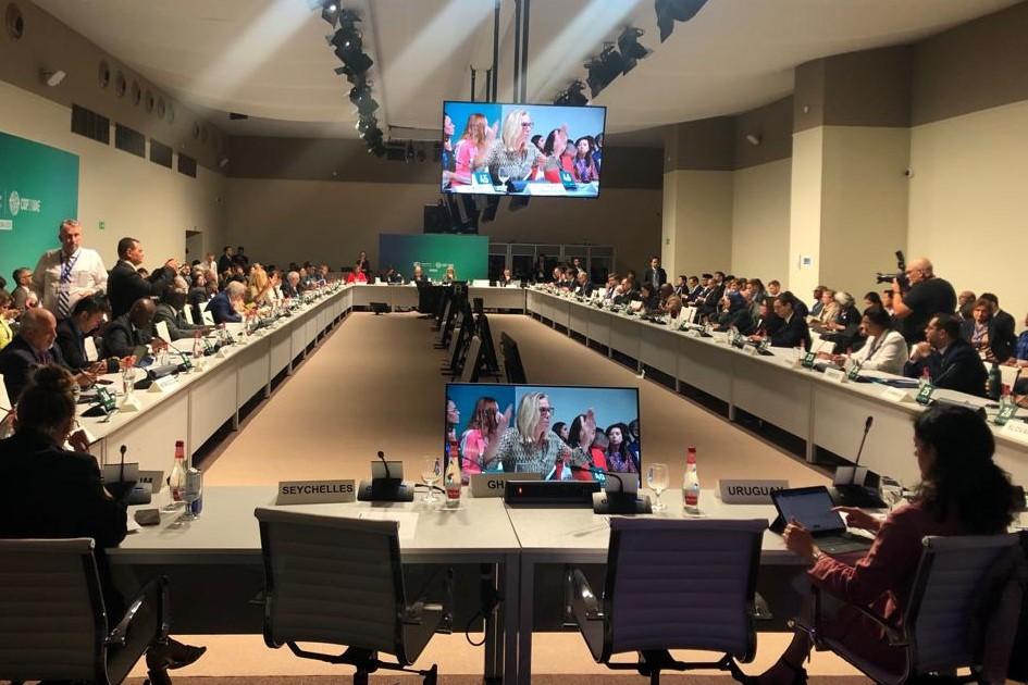 Ministra Azucena Arbeleche en reunión de la Coalición de Ministros de Finanzas por Acción Climática Ministra Azucena Arbeleche en reunión de la Coalición de Ministros de Finanzas por Acción Climática