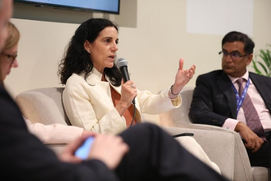 Ministra Azucena Arbeleche disertó en Conferencia de las Naciones Unidas sobre el Cambio Climático Ministra Azucena Arbeleche disertó en Conferencia de las Naciones Unidas sobre el Cambio Climático
