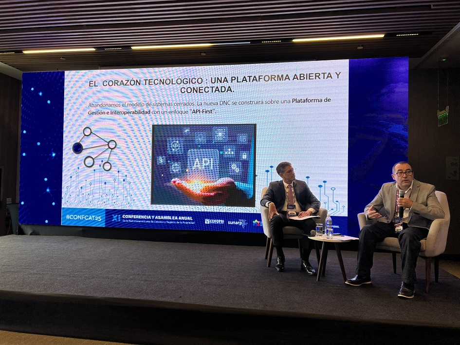 Foto: OEA Director Nacional de Catastro, Andrés Recalde