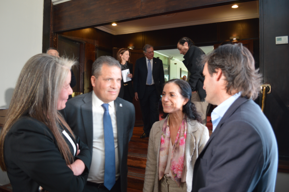 Andrea Roth, Salvador Ferrer, Azucena Arbeleche y Facundo Márquez Andrea Roth, Salvador Ferrer, Azucena Arbeleche y Facundo Márquez