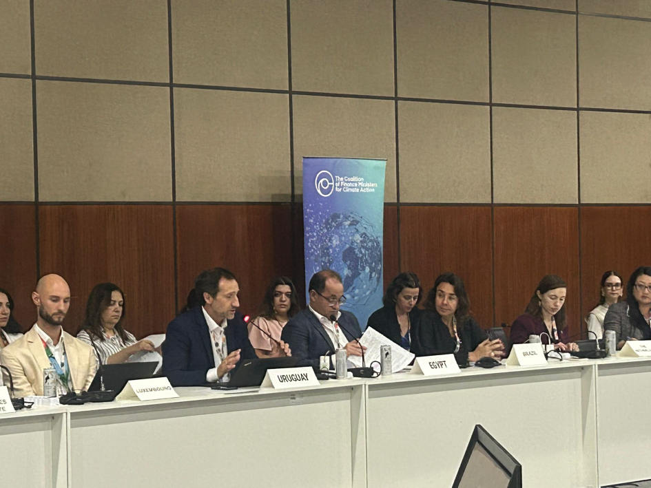 Encargado de Asuntos Ambientales Juan Labat en la COP30