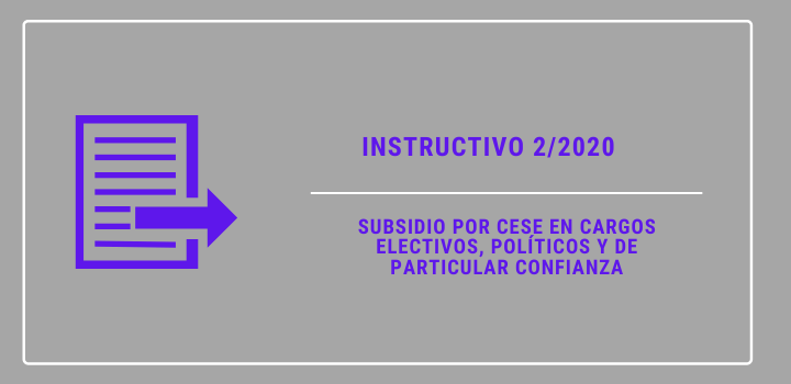 Instructivo Nº 2/2020