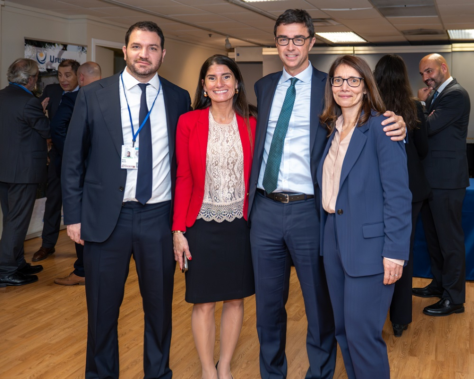 El ministro Oddone encabezó la delegación de Uruguay en Washington DC Asesora Valerie Stahl durante las annual meetings
