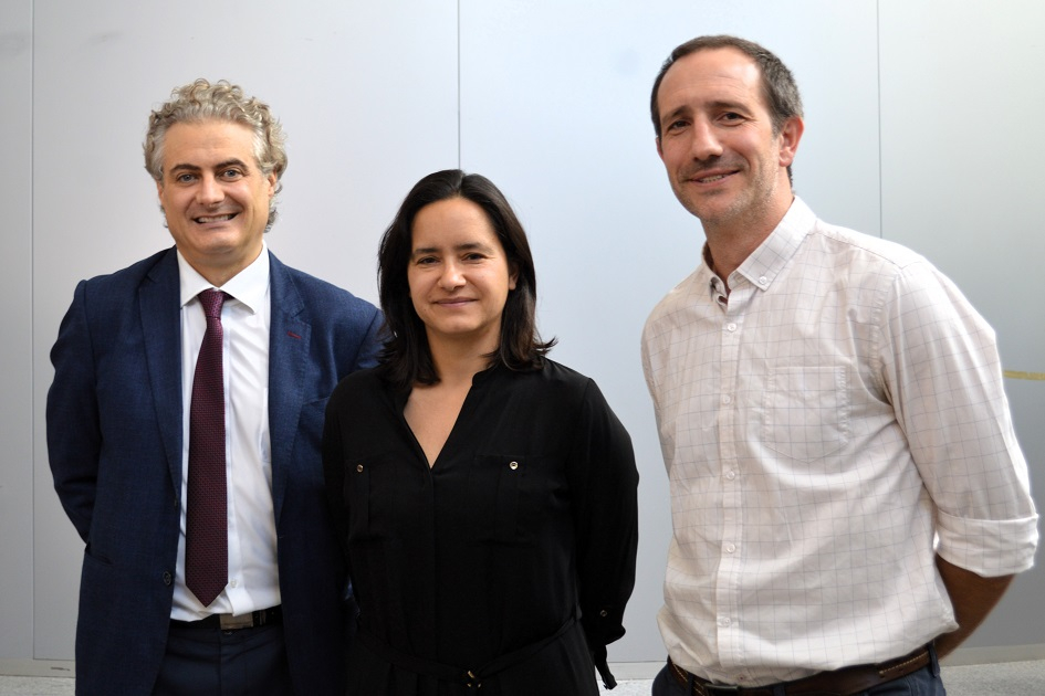 Herman Kamil, Luisa Olivera y Juan Labat Herman Kamil, Luisa Olivera y Juan Labat