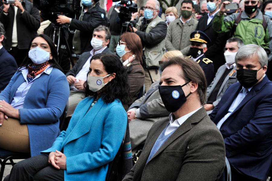 Ministra de Economía y Finanzas Azucena Arbeleche en Melo Inauguración Centro Pyme
