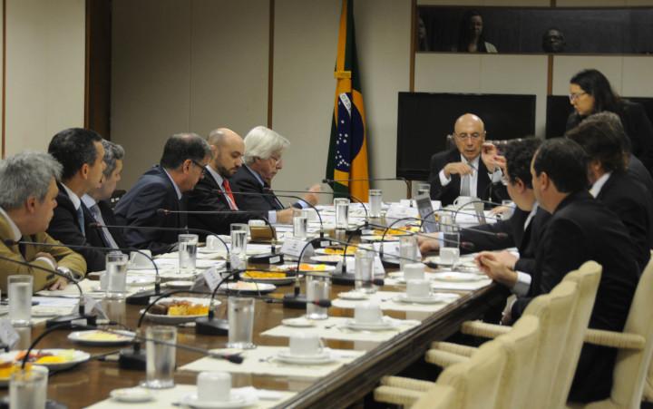 Grupo Mercosur en Brasilia Juan Labraga y Danilo Astori