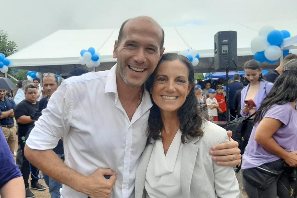 Martín Lema y Azucena Arbeleche Martín Lema y Azucena Arbeleche