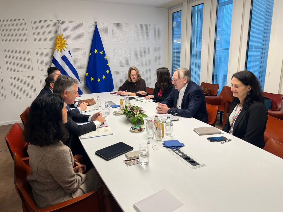 Reunión de trabajo con Bernd Lange Reunión de trabajo con Bernd Lange