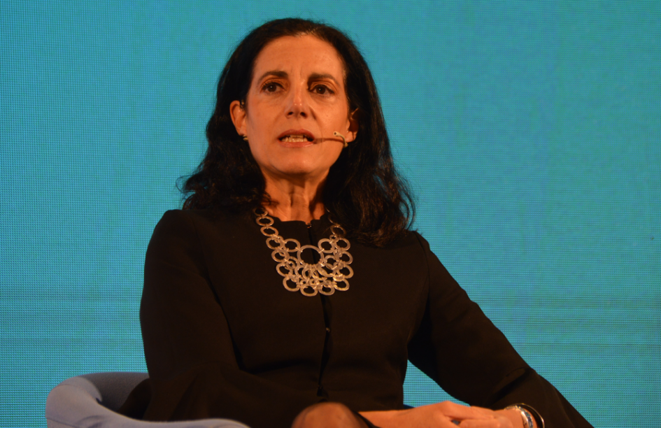 Ministra Azucena Arbeleche en Foro de Sostenibilidad del BBVA Foro Sostenibilidad