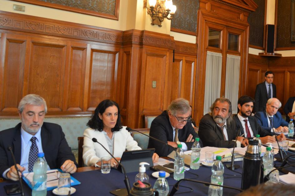 Delegación del MEF en Comisiones de Hacienda del Senado y Diputados Parlamento