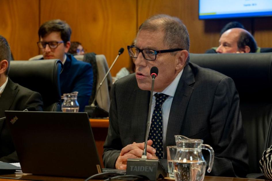 Foto: Departamento de Fotografía del Parlamento del Uruguay Ministro de Economía Gabriel Oddone