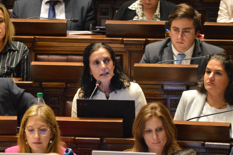 Ministra de Economía Azucena Arbeleche Cámara de Representantes