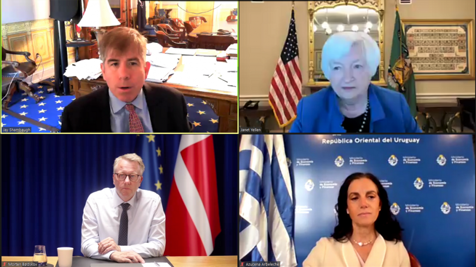 Panel de actividad de la Coalición de Ministros por el Cambio Climático “Fortalecimiento del papel de los ministerios de finanzas en el impulso de la acción climática".