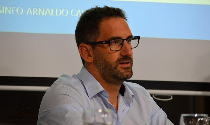 Lanzamiento de proyecto GRP en Ministerio de Ganadería Sergio Novas, Gerente del Proyecto por parte del MEF