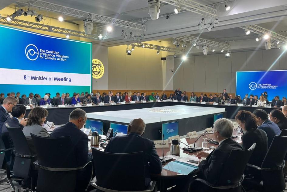 Octava reunión de la Coalición de Ministros de Finanzas por la Acción Climática