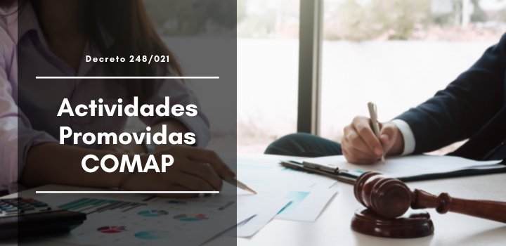 Decreto 248/021 Actividades Promovidas Comap