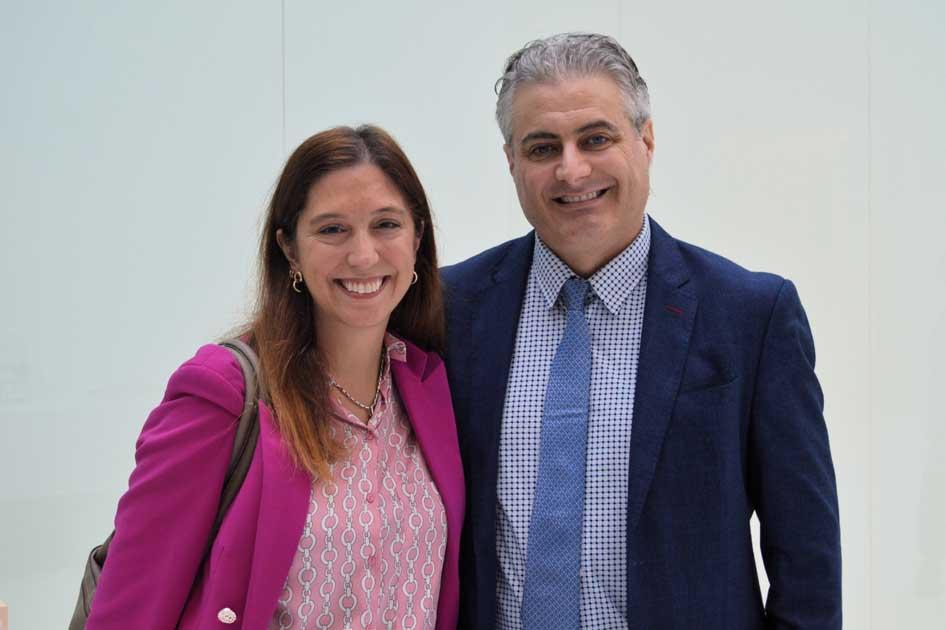 Directora de Asesoría Tributaria Pía Biestro y director de Unidad de Gestión de Deuda Herman Kamil Directora de Asesoría Tributaria Pía Biestro y director de Unidad de Gestión de Deuda Herman Kamil