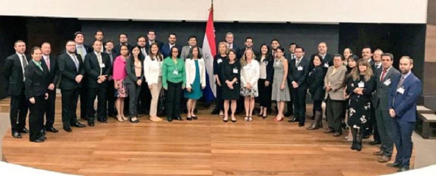 Reunión Anual del Grupo de Trabajo sobre Comercio y Competencia vista del equipo de trabajo completo