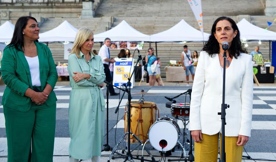 Carmen Sánchez, Beatriz Argimón, Azucena Arbeleche