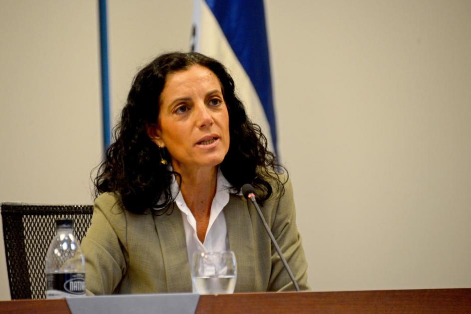 Ministra Azucena Arbeleche CAF- Conferencia “Relaciones Europa-América Latina”