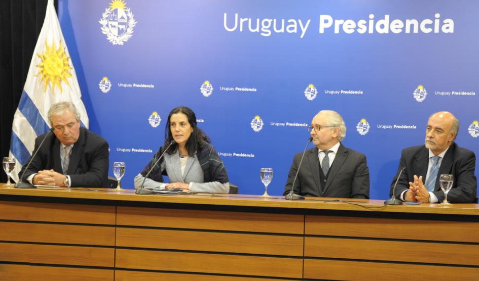 Heber, Arbeleche, Da Silveira, Mieres Consejo de Ministros