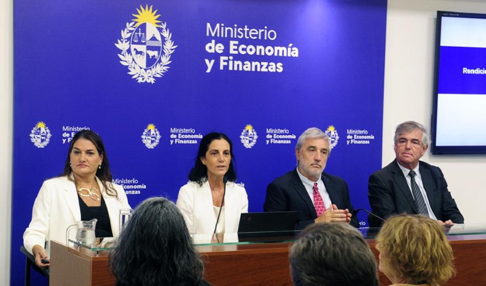 Marcela Bensión, Azucena Arbeleche, Alejandro Irastorza y Mauricio di Lorenzo Marcela Bensión, Azucena Arbeleche, Alejandro Irastorza y Mauricio di Lorenzo