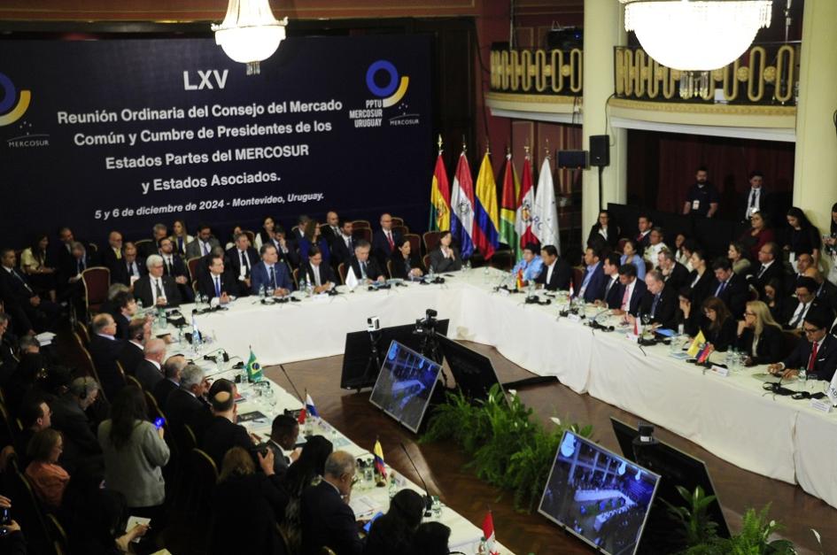 LXV Cumbre de Presidentes de los Estados Parte del Mercosur y Estados Asociados LXV Cumbre de Presidentes de los Estados Parte del Mercosur y Estados Asociados