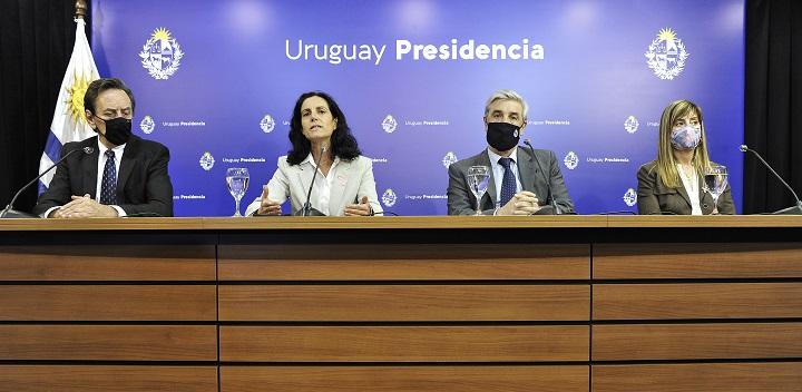 Conferencia de prensa Auditorías Autoridades en Conferencia de prensa