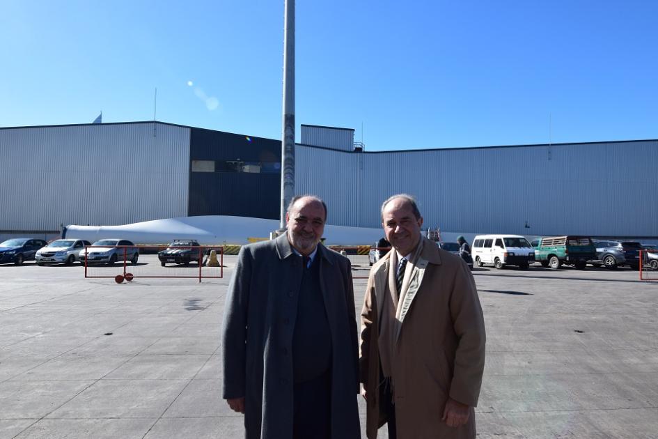Arribó el tercero de los escáneres que controlarán las exportaciones, importaciones y tránsitos Director Nacional de Aduanas, Jaime Borgiani.