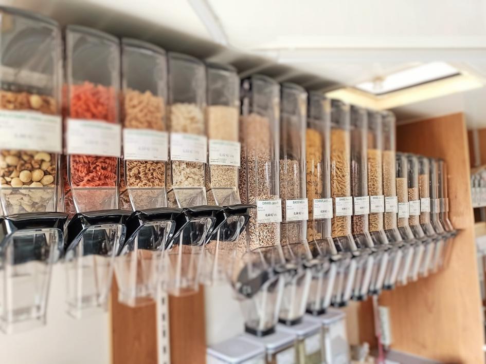 Envases de productos a granel Envases de productos a granel