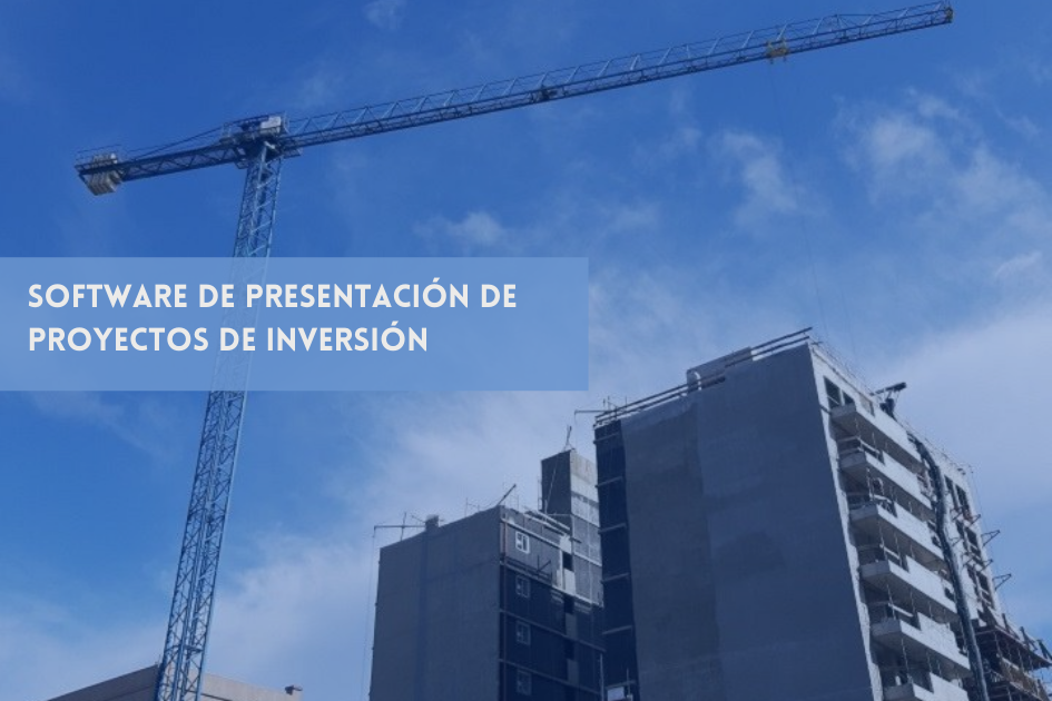Software de presentación de proyectos de inversión Software de presentación de proyectos de inversión
