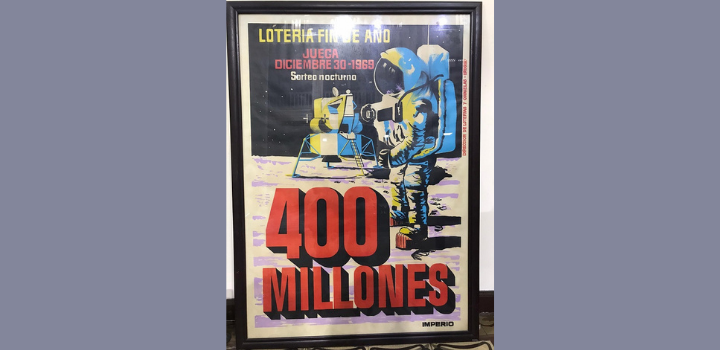 Afiche de Lotería de 1969