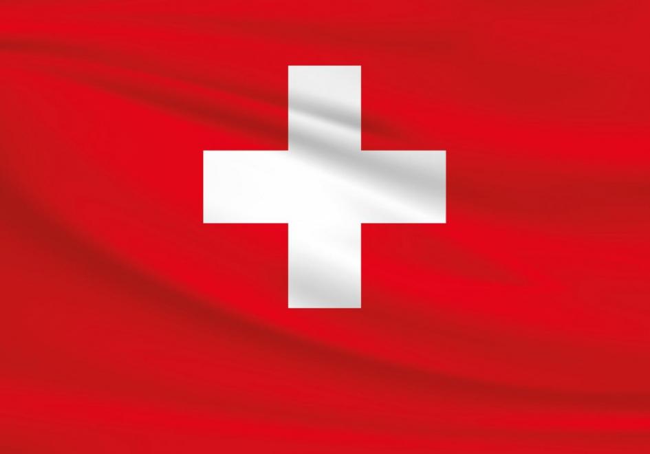 SGP Suiza y Noruega - Sistema de Exportador Registrado Bandera de suiza