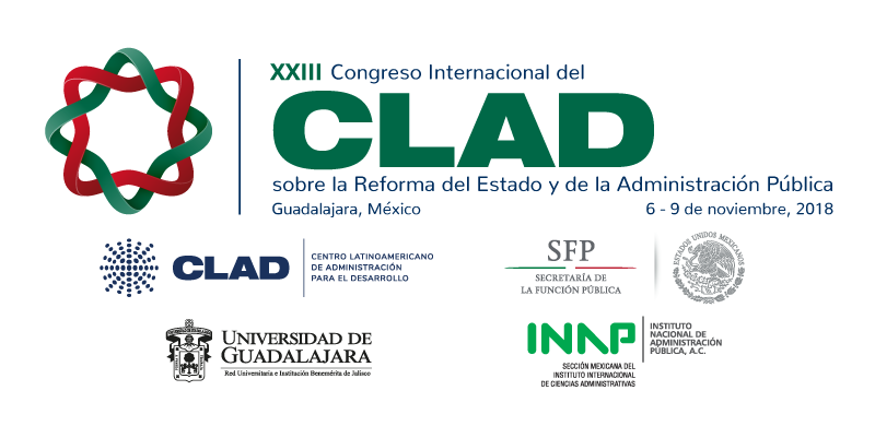 Logo del XXIII Congreso Internacional del CLAD Logo del CLAD