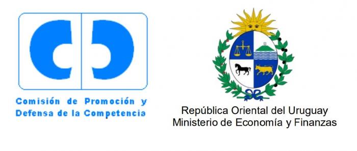 logos de la comisión y escudo del Uruguay