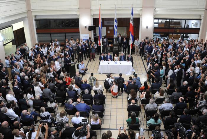 Nombramiento de jerarcas Unidades Ejecutoras del Ministerio de Economía y Finanzas Ceremonia de Asunción