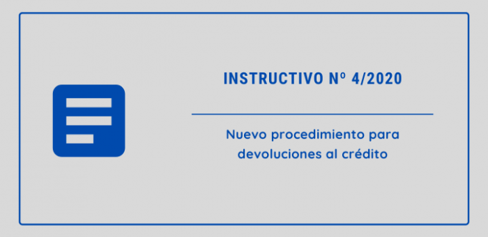 Instructivo Nº 4/2020