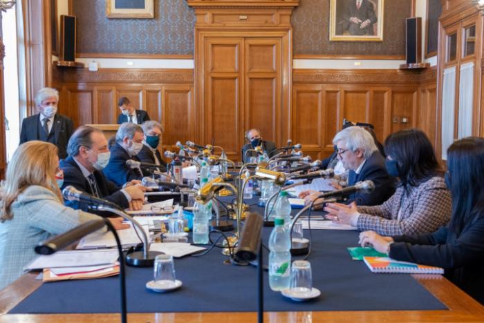 Irastorza, Biestro, Bonilla, Sánchez Comisión de Hacienda Senado